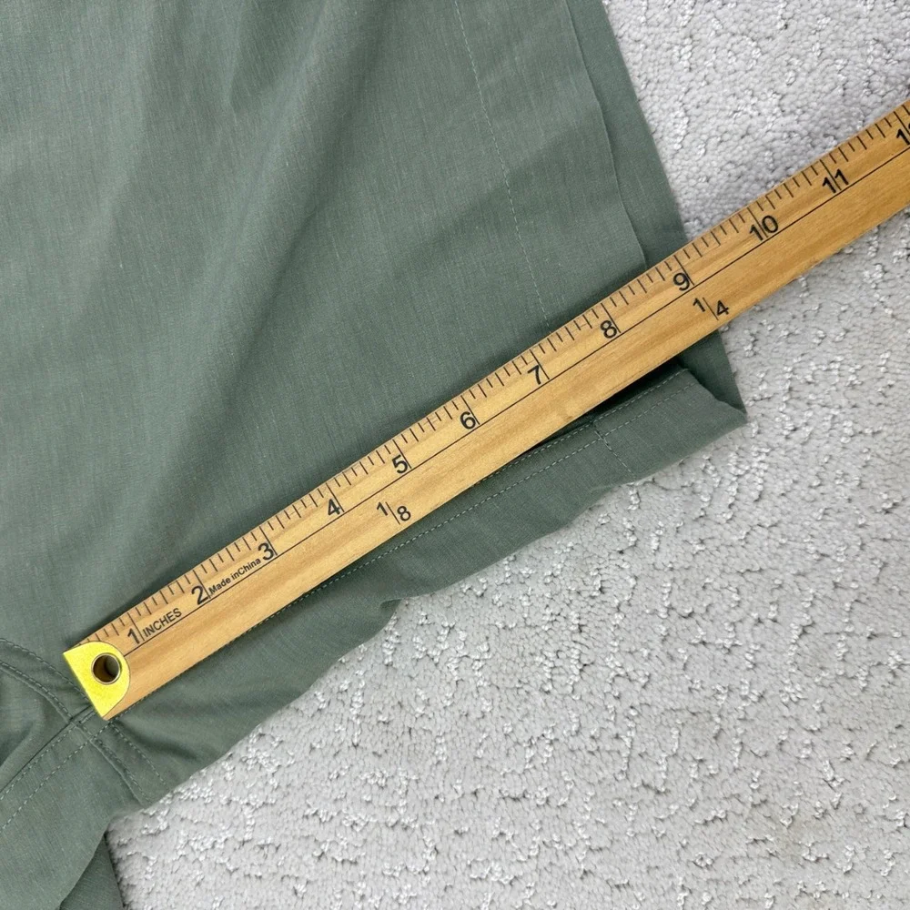 Huckberry‎ Faherty All Day Shorts Mens 28 Green Hybrid Chino Stretch MSC0012